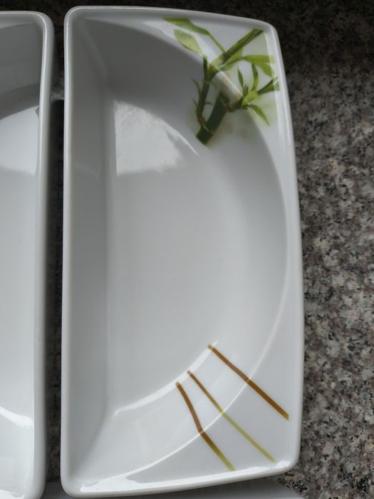 Miski salaterki Lubiana porcelana model Bambus