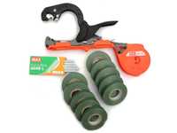 Садовый степлер tapener MAX HT-R1 GUN + Лента Италия 10шт + Скобы MAX