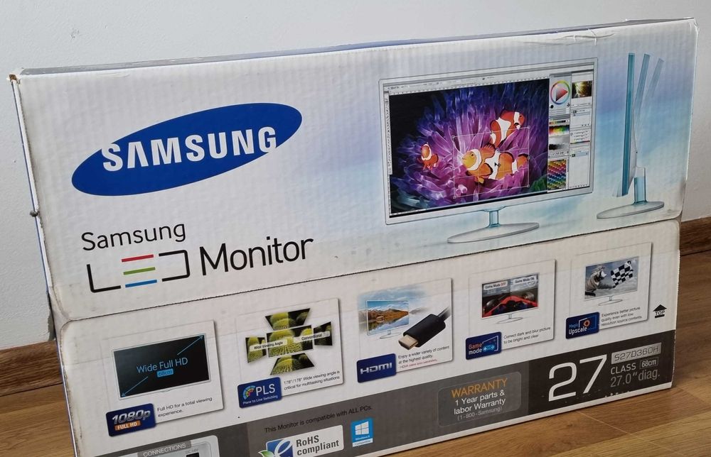 Monitor LCD SAMSUNG S27D360H 27