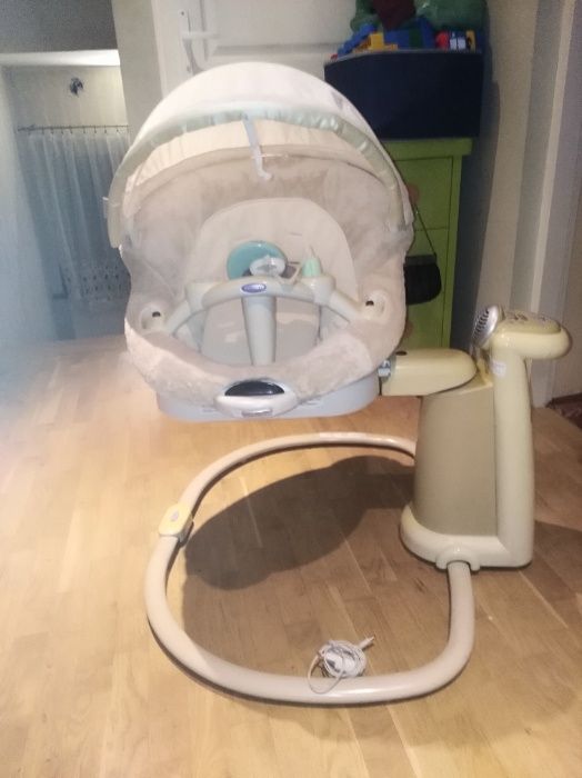 GRACO Sweetpeace 3w1 Huśtawka Leżaczek Kołyska