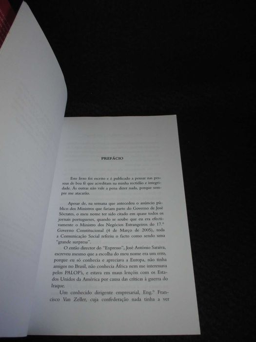 Livro 15 Meses no Ministério dos Negócios Estrangeiros Freitas Amaral