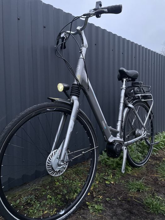 Ручка газу! Кареточний електро-велосипед Giant на моторі Yamaha!