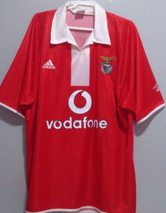 Raríssima Camísola princípal SL Benfica 2004