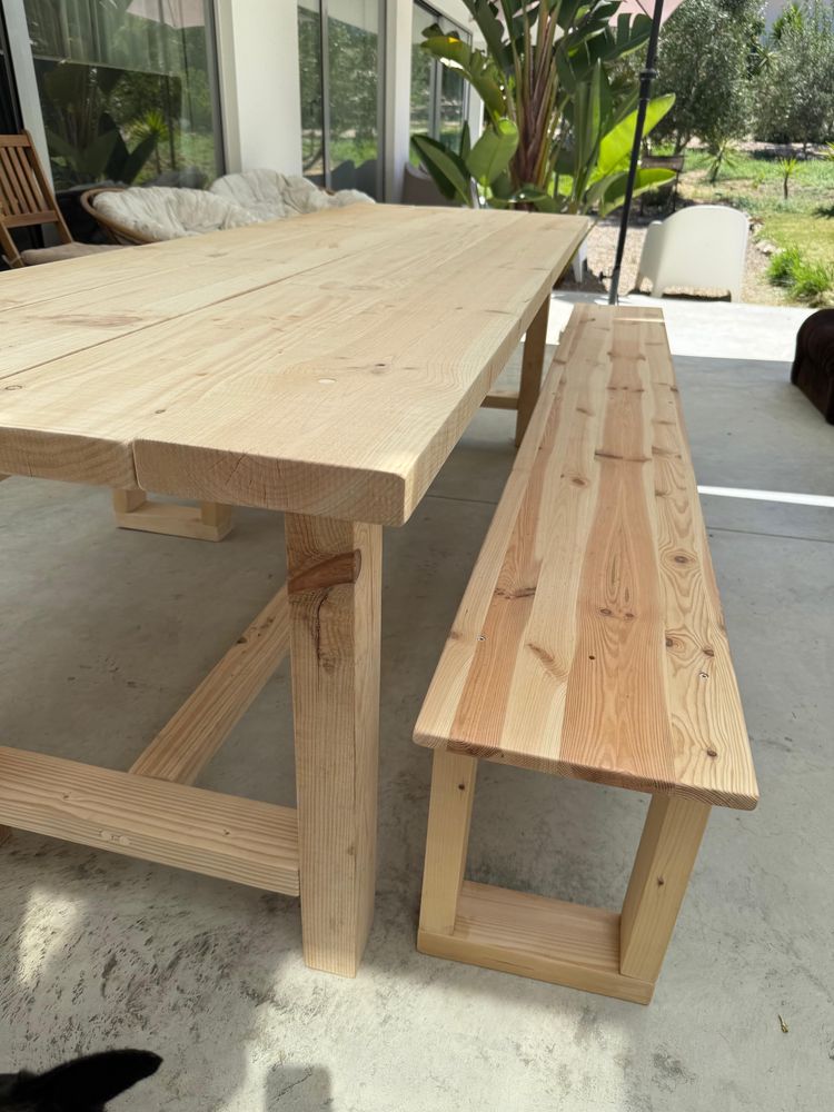 Mesa Rustica Madeira