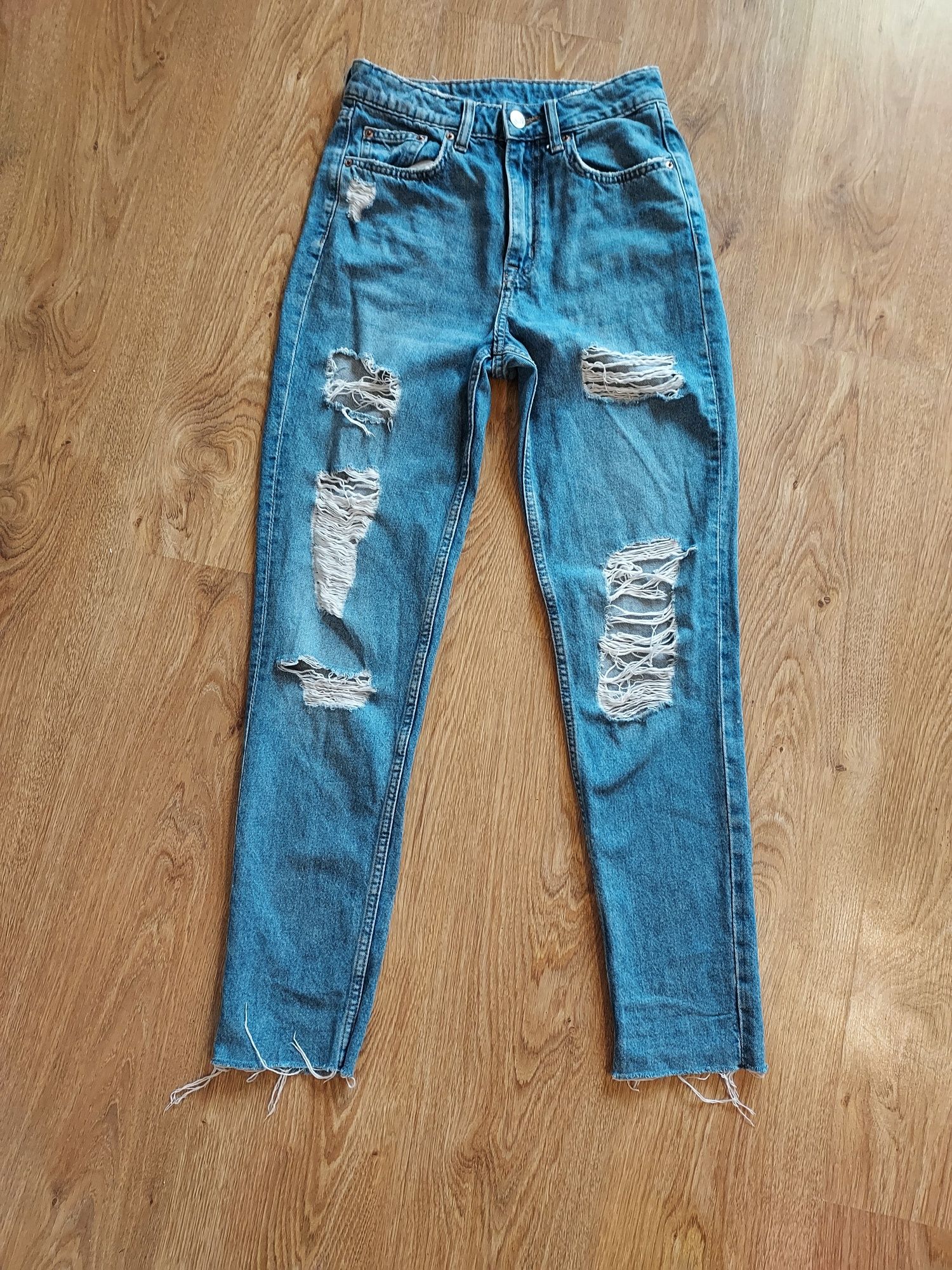Spodnie jeansy hm