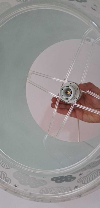 Vendo candeiro de tecto verde água