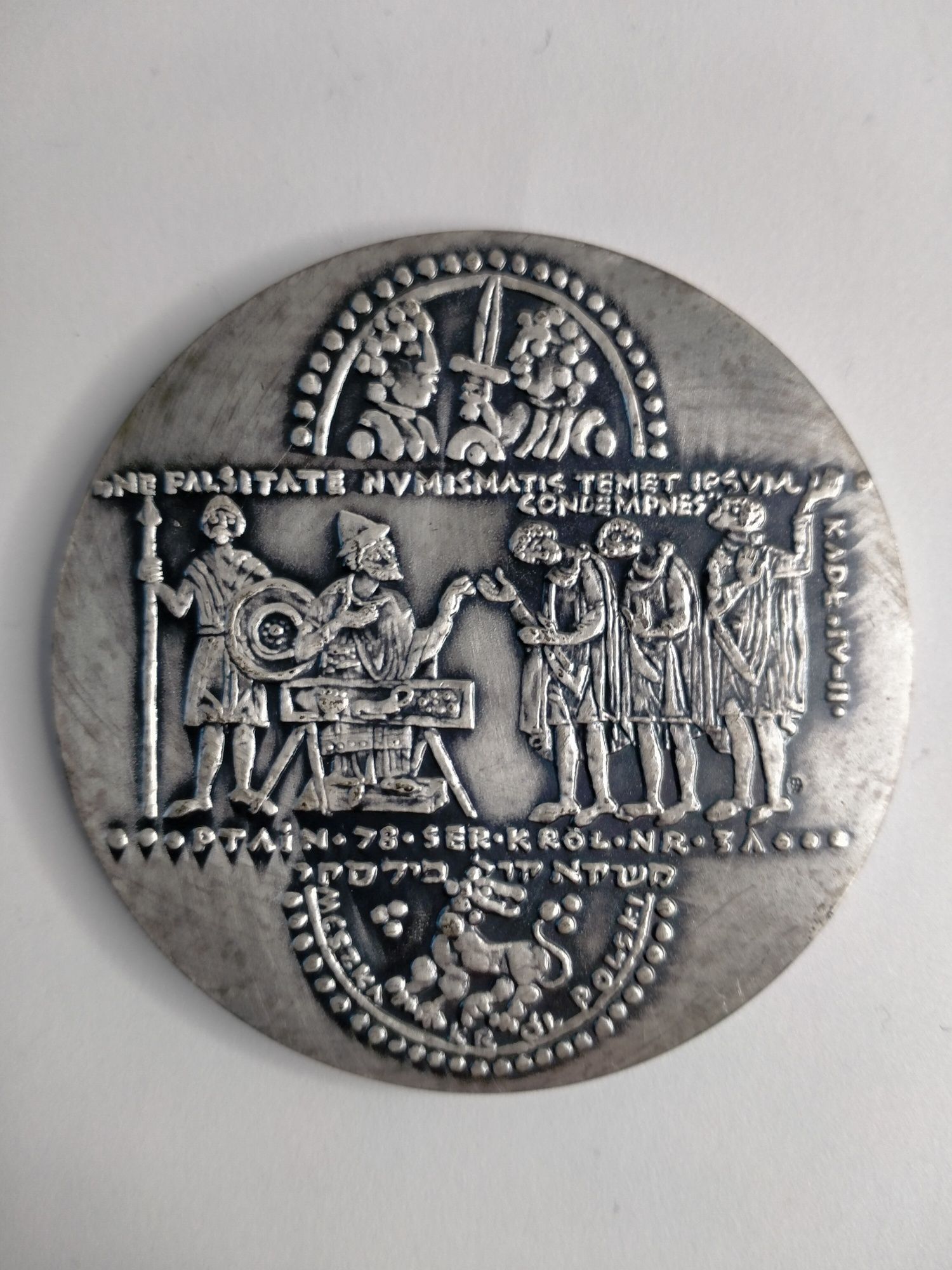Medal Ptain seria królewska nr 3 a