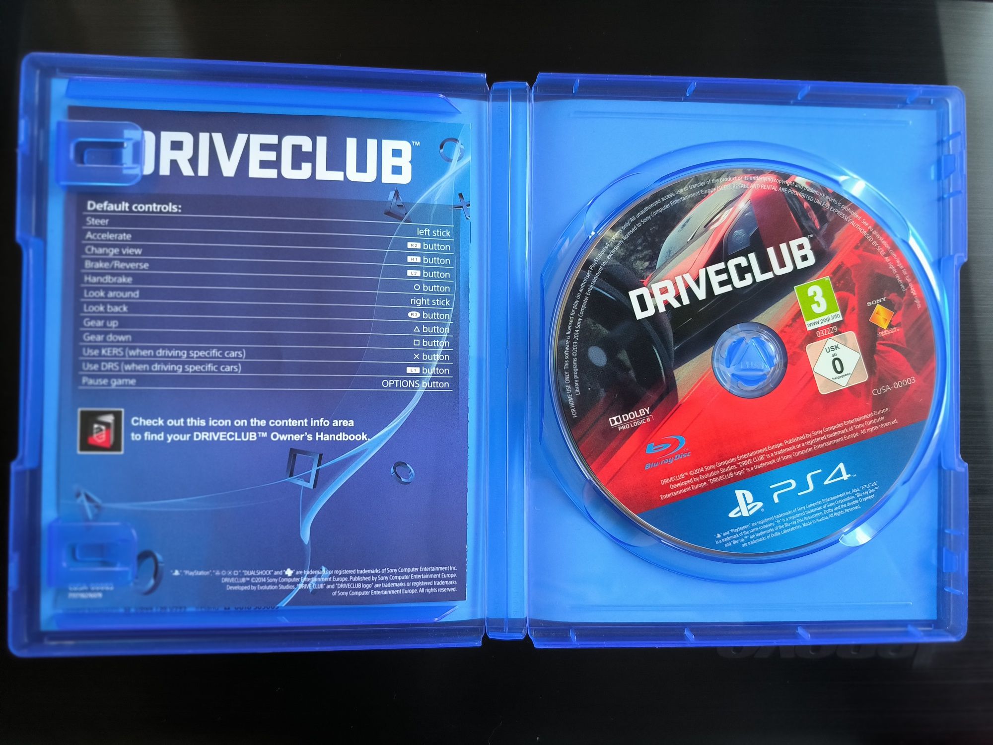 Driveclub PlayStation 4