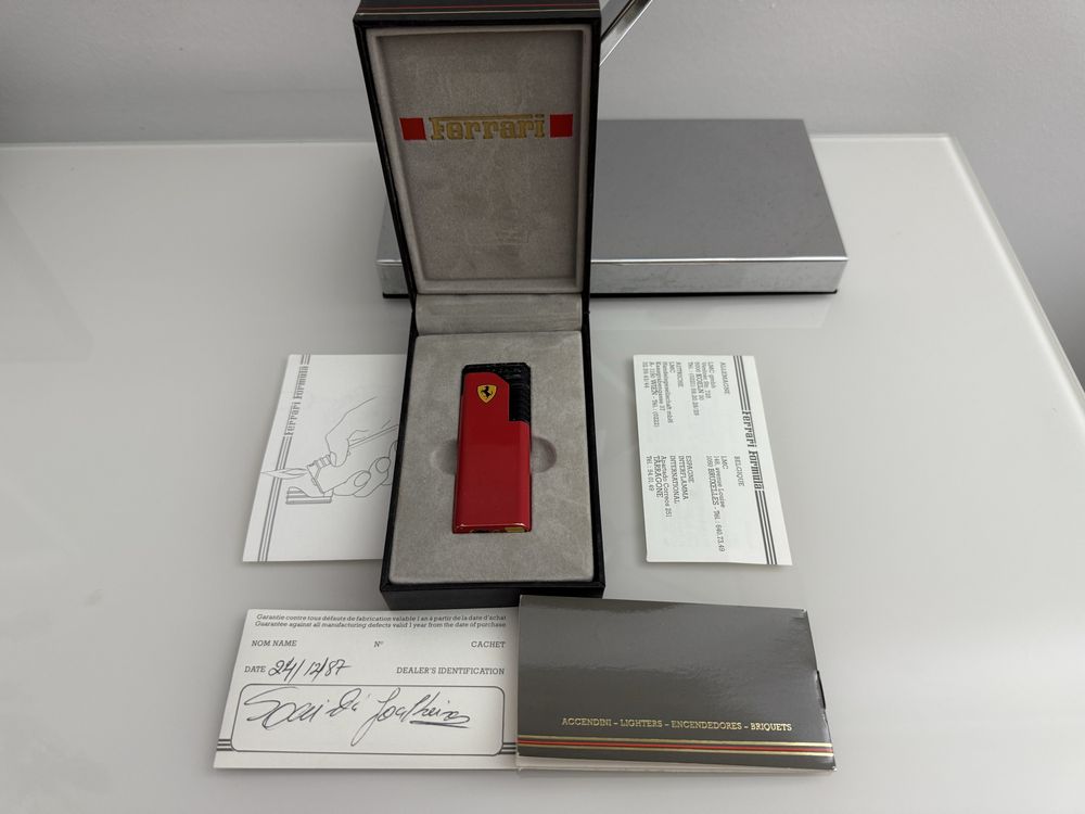 Ferrari Isqueiro completo - LER DISCRIÇÃO