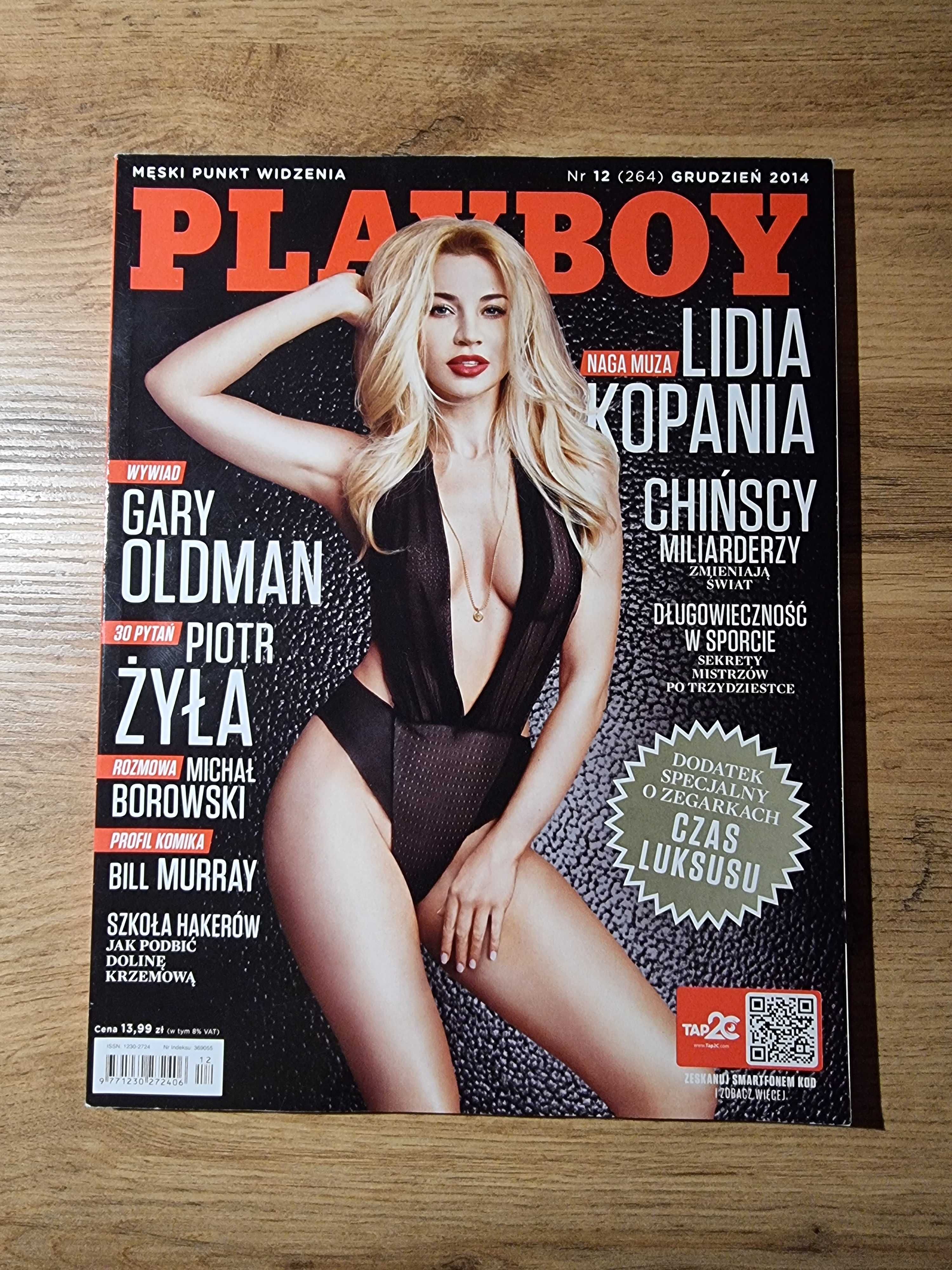 Playboy 12/2014 - Lidia Kopania, Anja Jenko, Piotr Żyła