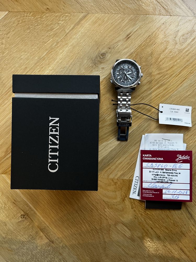 Zegarek Citizen CB5860-86E Promaster Sky, nowy, gwarancja