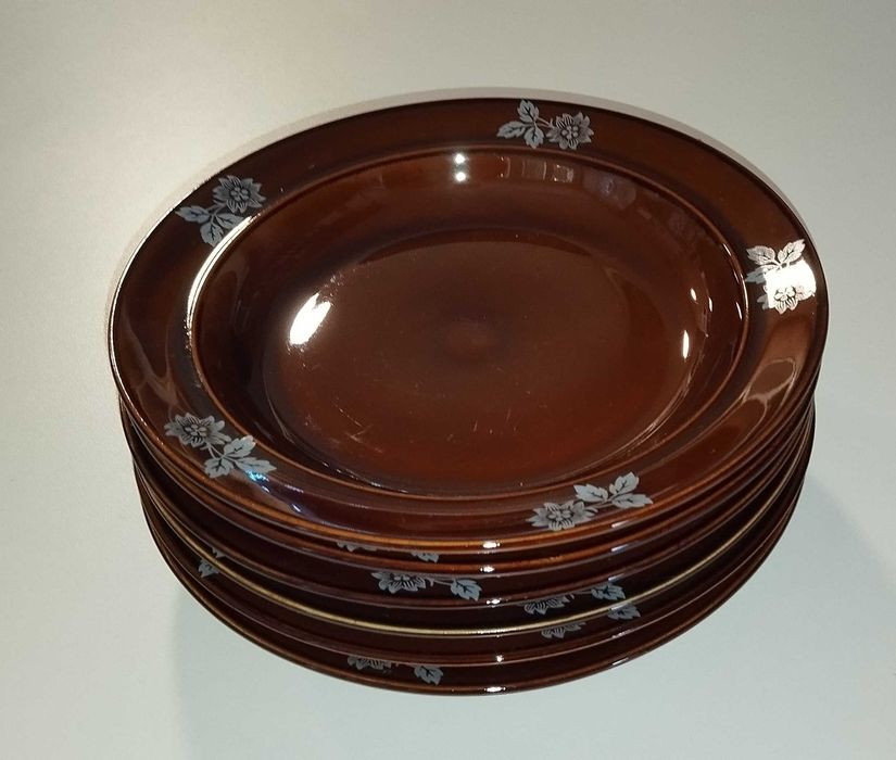 Talerze głębokie z porcelitu ZPS "Pruszków"