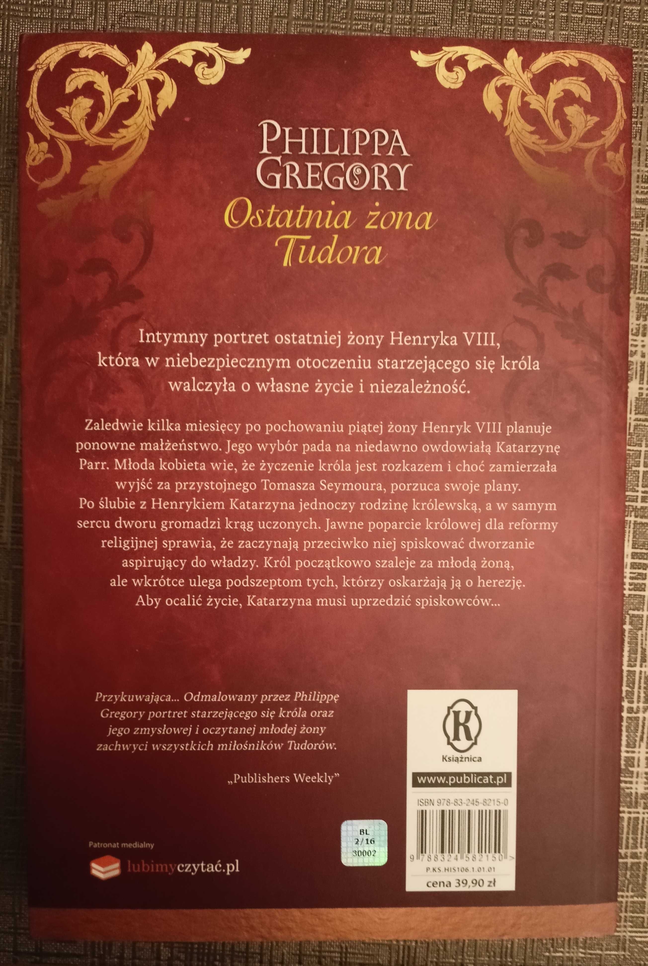 Ostatnia żona Tudora, Uwięziona królowa, Błazen królowej P. Gregory