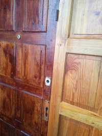 Двое утеплених вхідних дверей з оббивкою дермантином