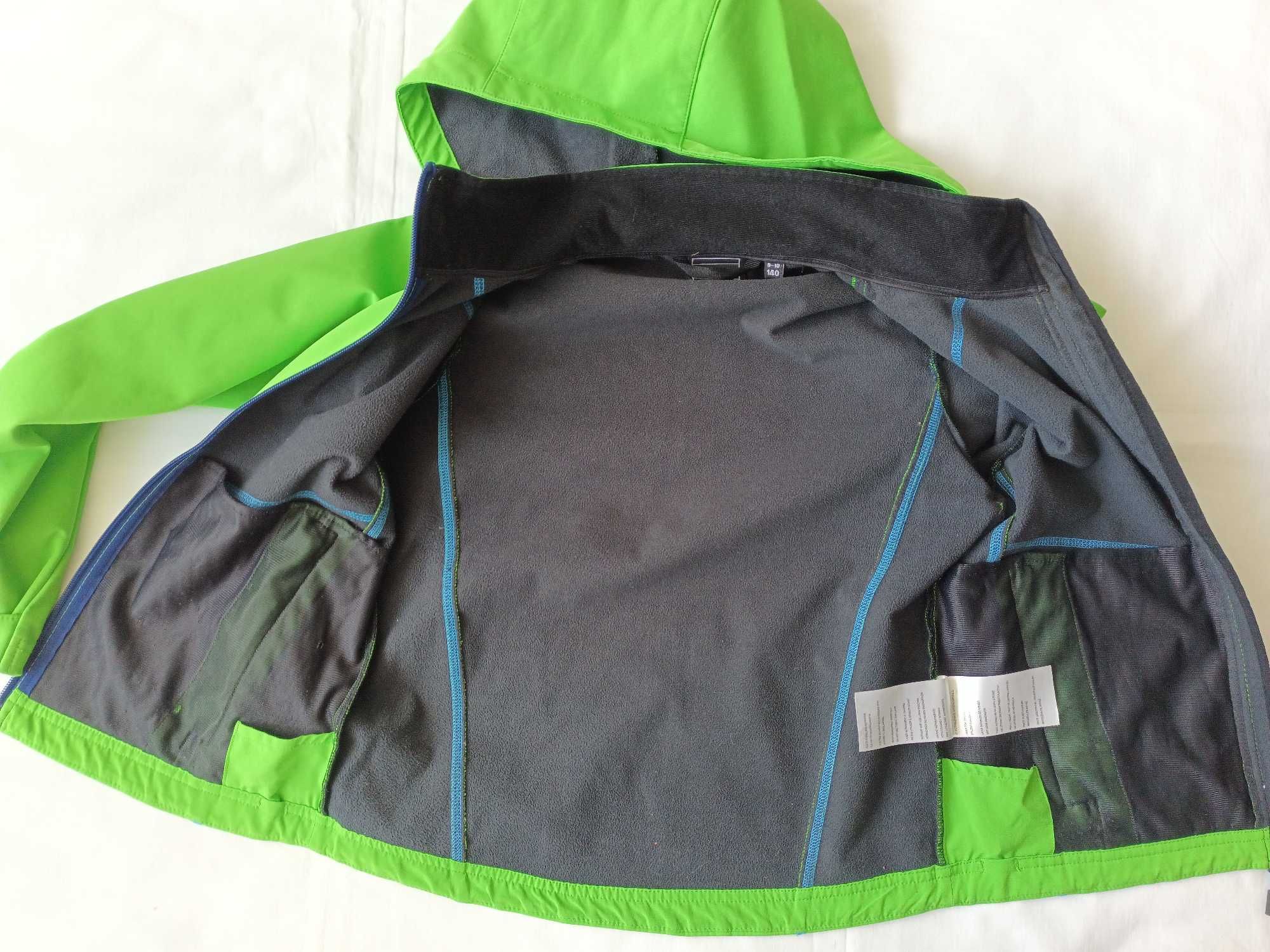 Chłopięca kurtka softshell z kapturem ICEPEAK; 140