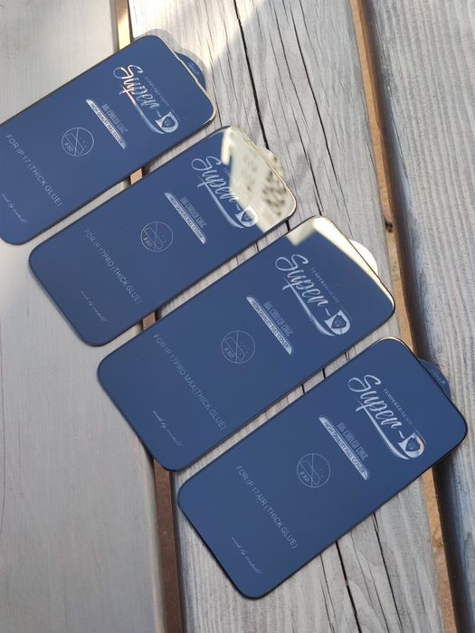 Загартоване скло iPhone 17 17 Air  17 Pro Max | Надійний захист екрану