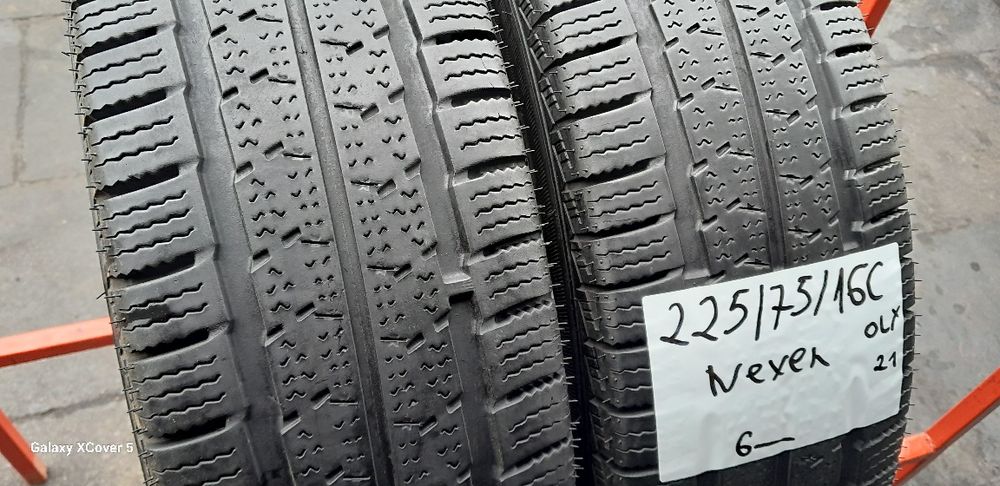 Opony Zimowe 225÷75÷16C÷.NEXEN.Rok 2021.Cena 150 zł sztuka.GWARANCJA.