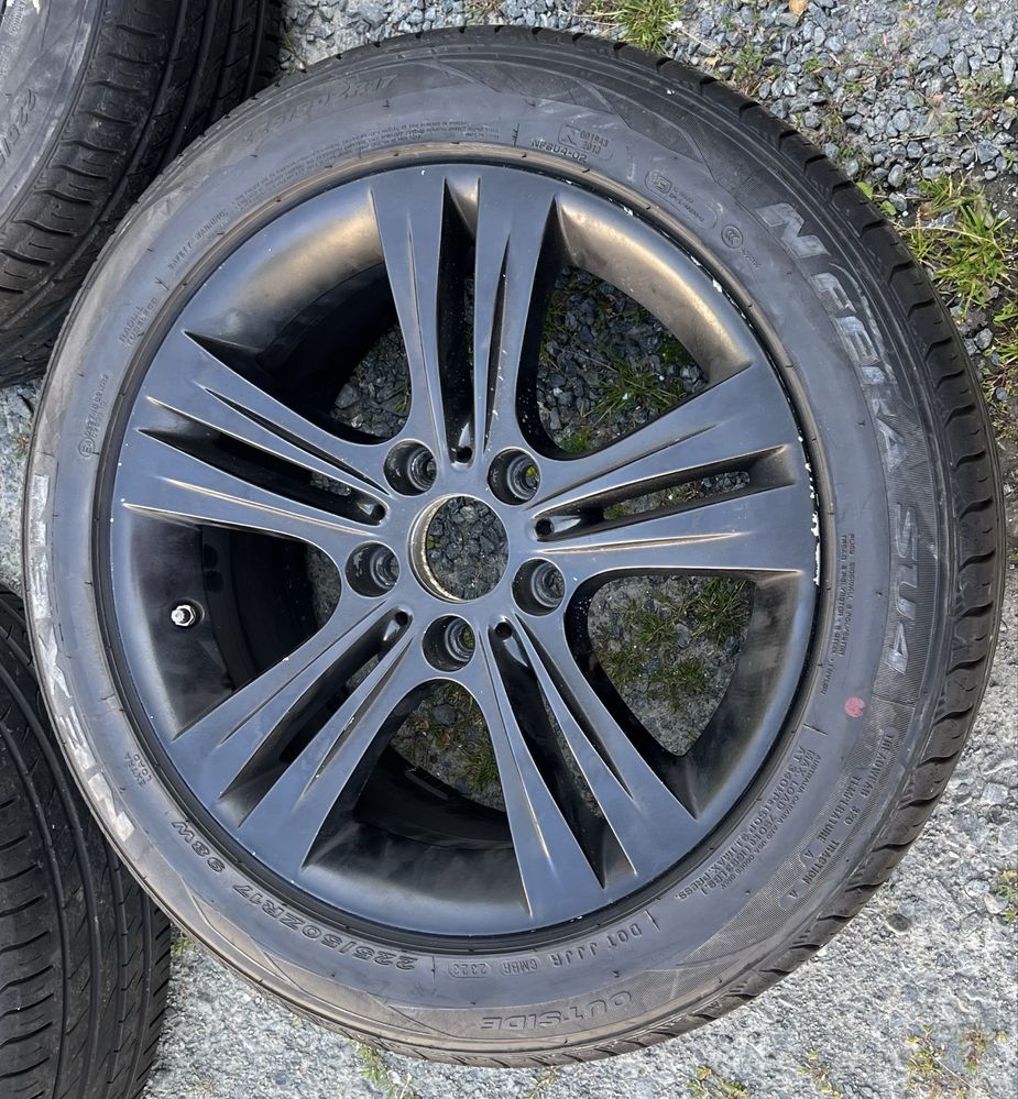 Oryginalne kola Bmw 3 F30 F31 z oponami letnimi 225/50 R17