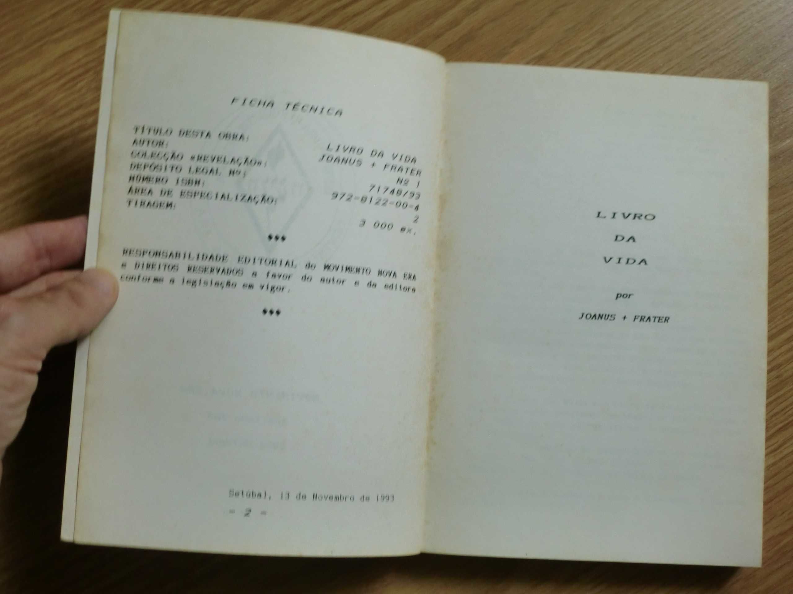 Livro da Vida - Joanus + Frater