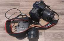 Canon 70D + Obiektyw Canon EFS 18-55mm IS + Canon EF 50mm f/1.8 STM