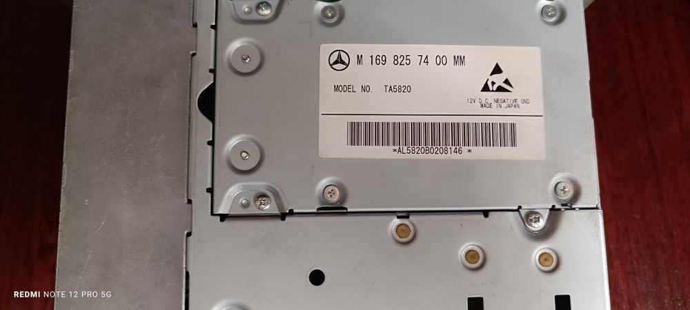 Оригинальная магнитола Мерседес