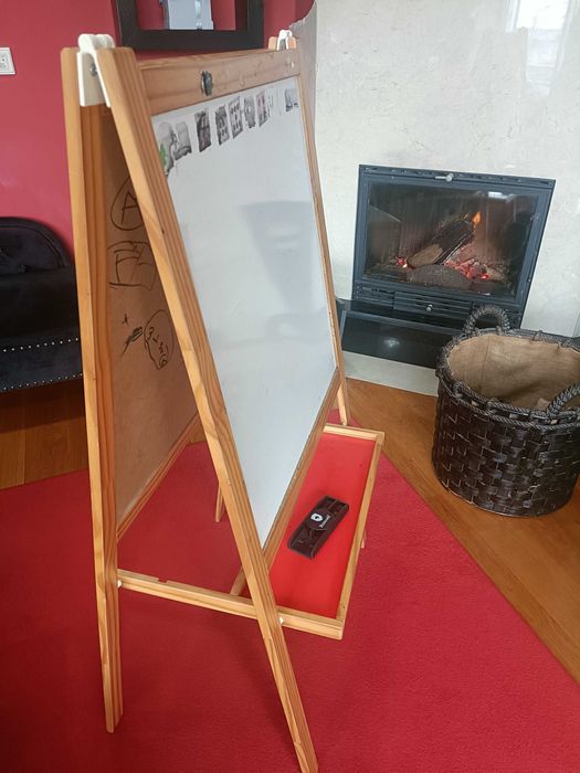 Quadro de giz e marcador