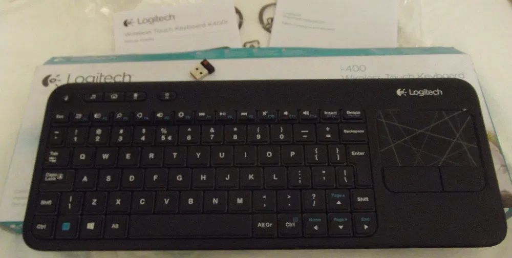 Bezprzewodowa klawiatura Logitech K400r QWERTY polski układ klawiszy