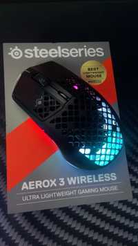 SteelSeries Aerox 3 Wireless (2022) Czarna