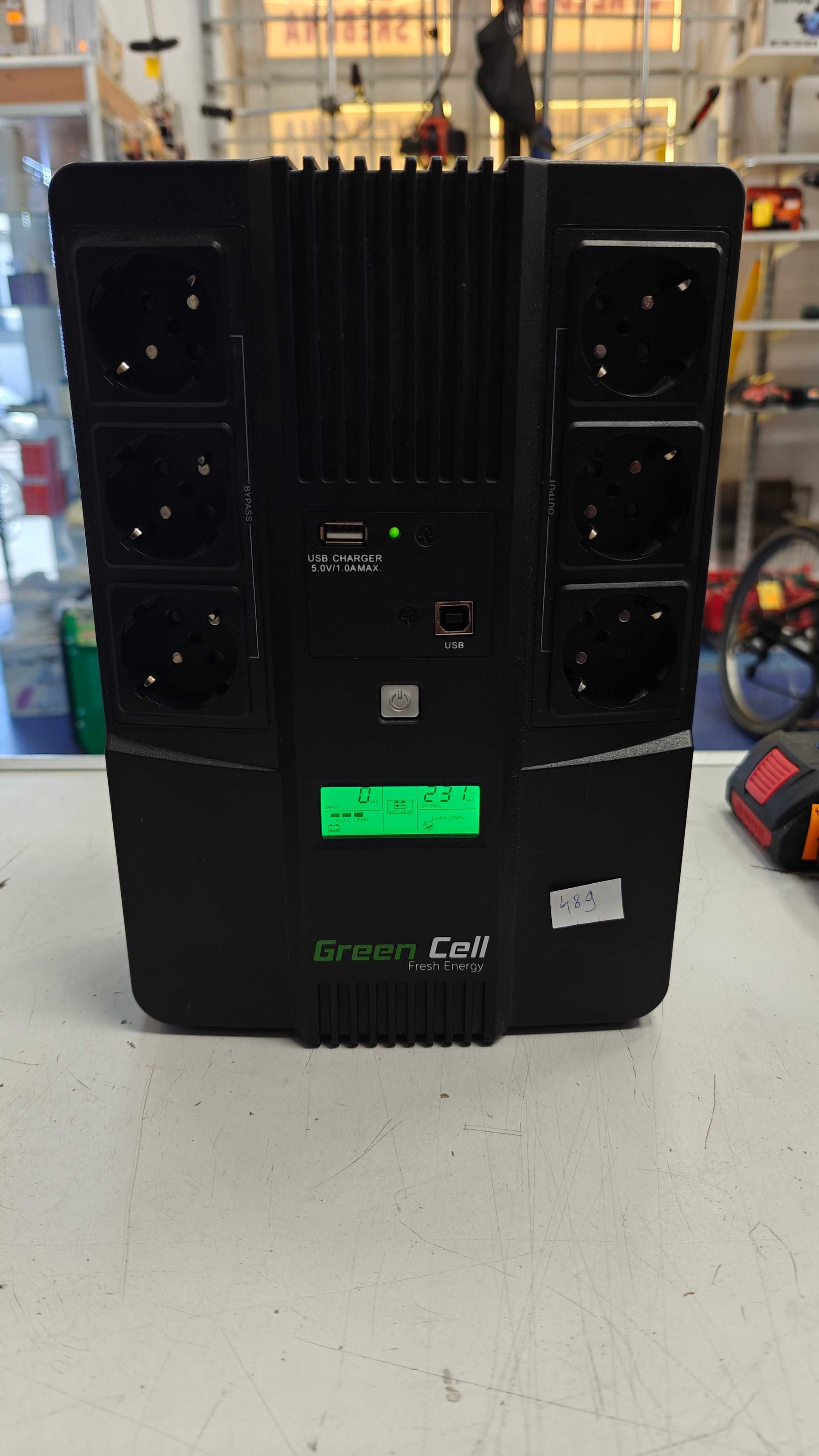 Zasilacz Awaryjny UPS Green Cell AIO800 * Komis Madej Gorlice