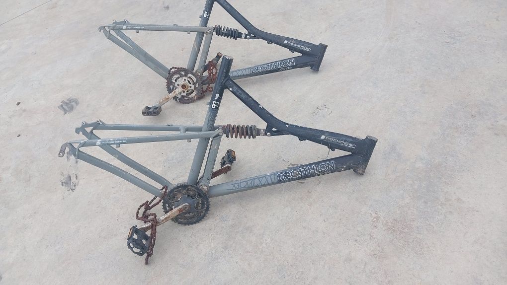 Quadro aluminio bicicleta btt