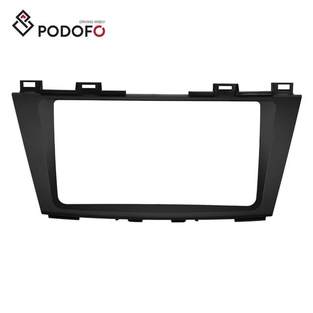 Moldura para rádio 2din 9 polegadas MAZDA 5 2011 a 2013 Com cabos NOVO