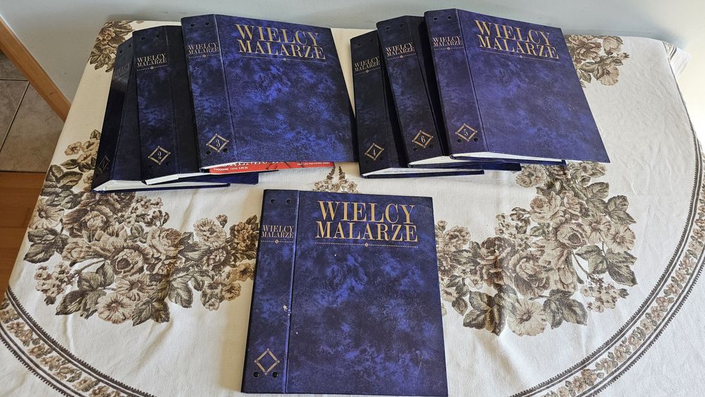 klasery wielcy malarze 6 sztuk