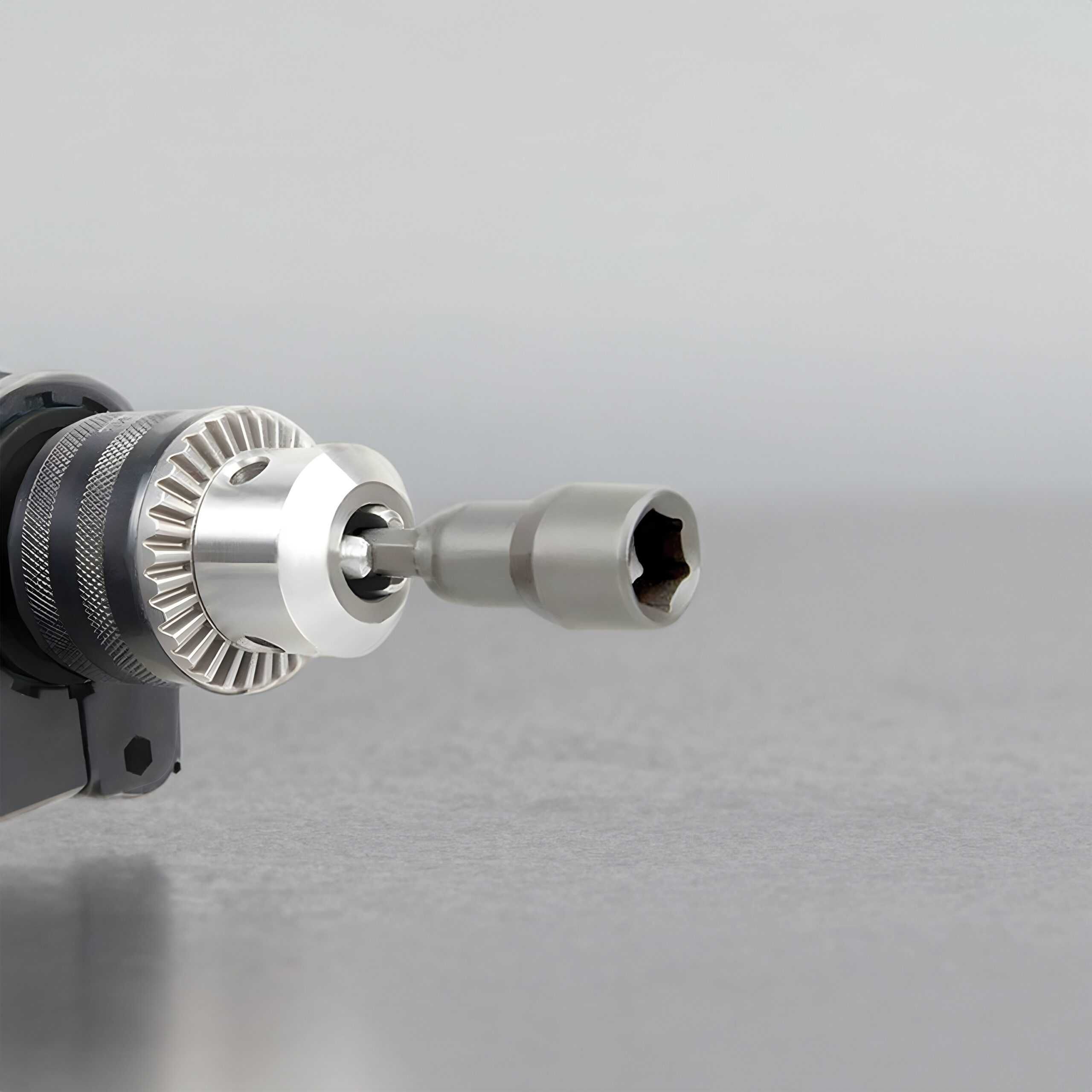 Magnetyczne nasadki udarowe bit końcówka 8mm 5 sztuk  1/4"
