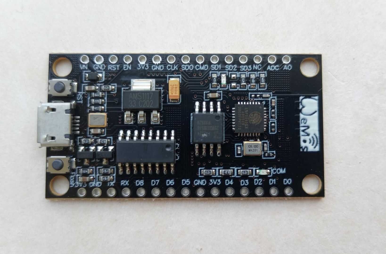 WeMos Wi Fi 2.4 GHz модуль ESP8266 4 МВ CH340 micro USB PLS в комлекте