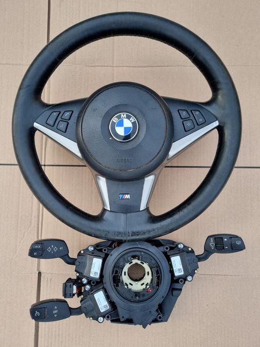 BMW e60 e61 e63 e64 kierownica grzana sport podgrzewana start stop