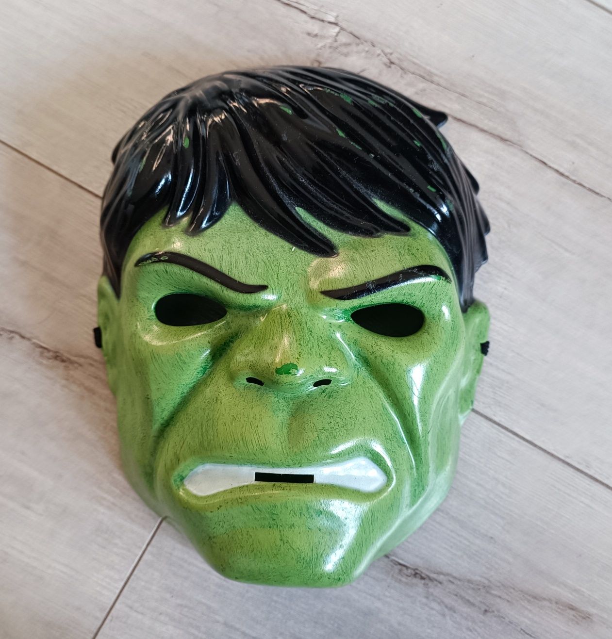 Marvel Hulk maska duża karnawałowa przebranie jak nowa
