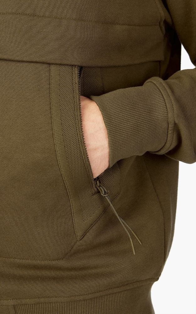 Кофта Світшот C.P. Company Open Sweat Diagonal Raised Fleece