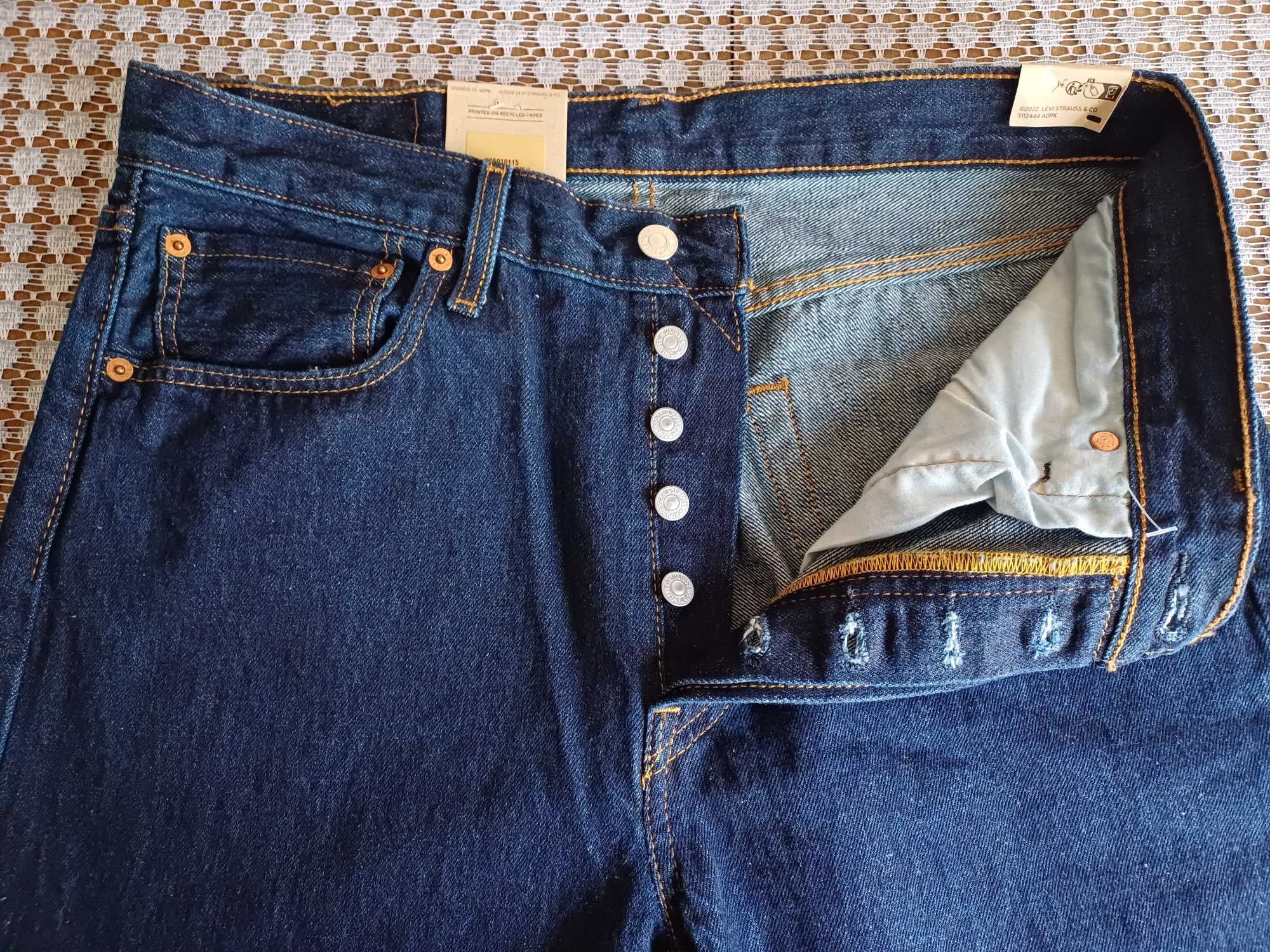 Spodnie męskie Levis 501 - nowe.