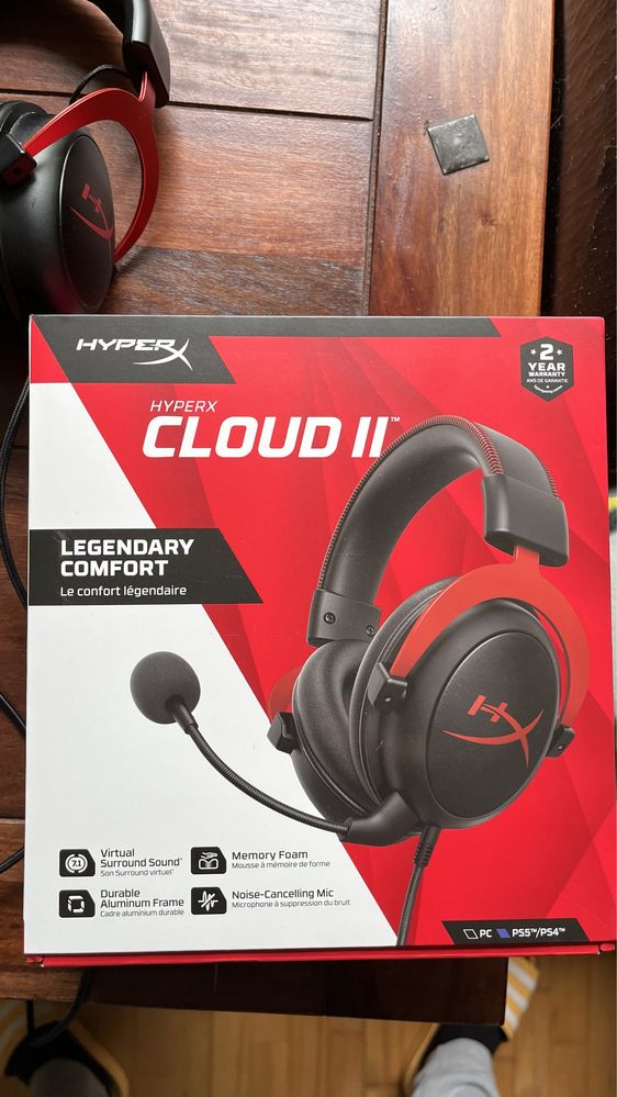 Słuchawki do gier hyperx cloud II