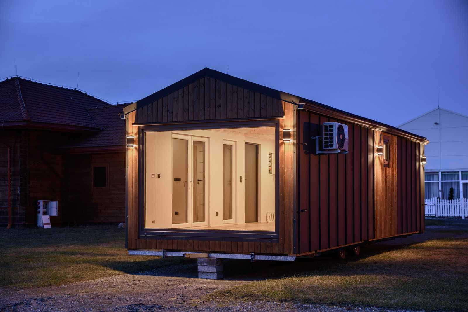 Domek Modułowy 35m² - Mobilny, Drewniany, Całoroczny, Na Zgłoszenie