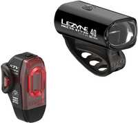 LEZYNE HECTO Drive 40 + KTV STVZO Zestaw Lampek