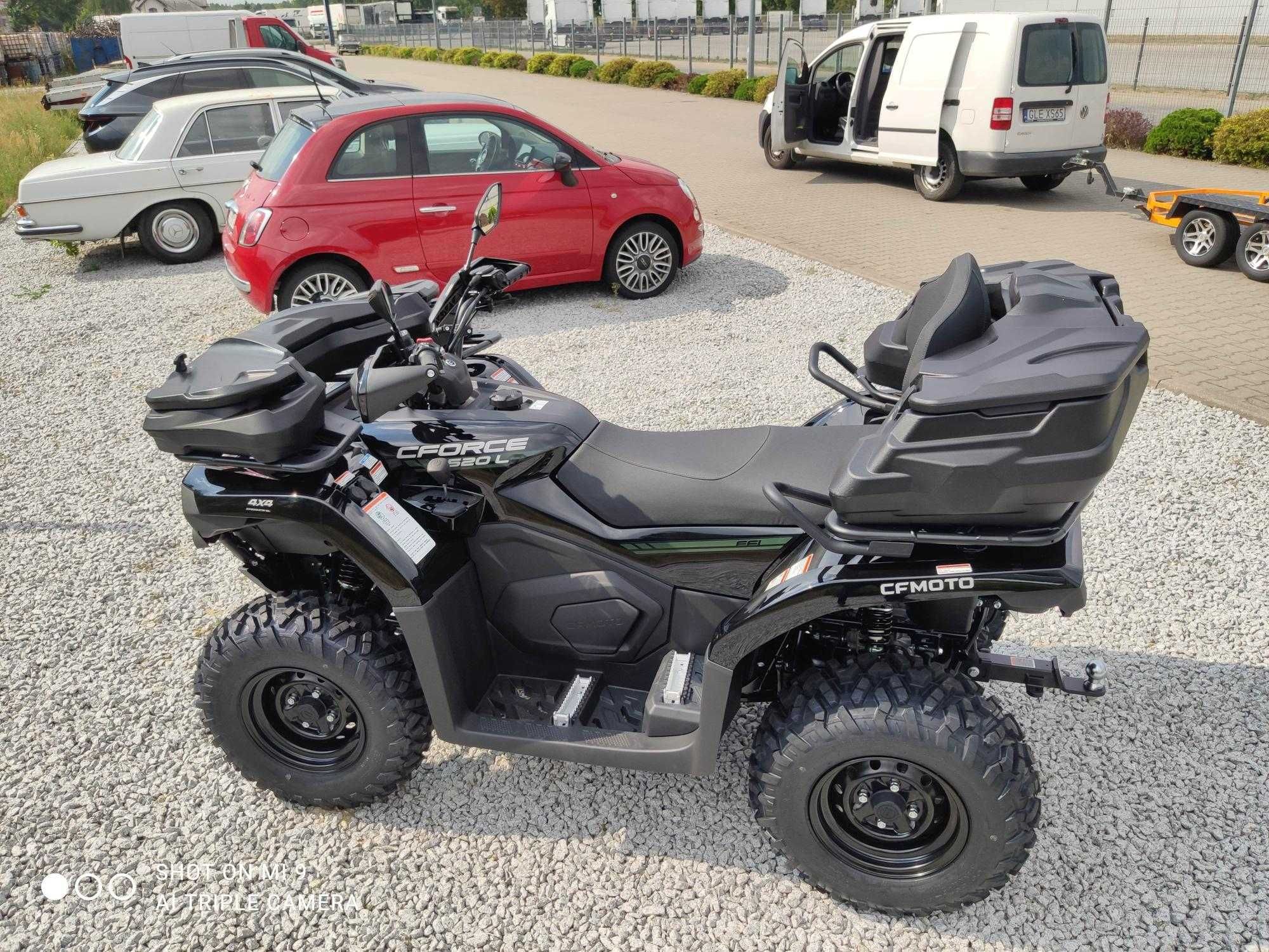 Odblokowanie prędkości CF MOTO 520 EPS  V-MAX biegi H,L,R