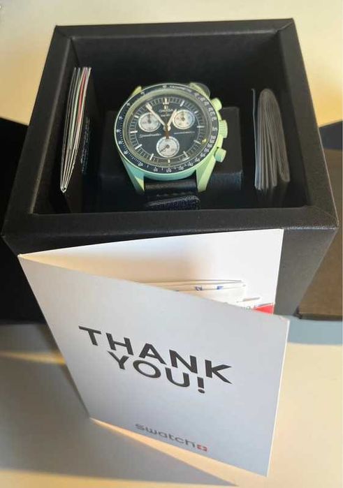 MoonSwatch SO33G100 Omega x Swatch - Stylowy & Wytrzymały