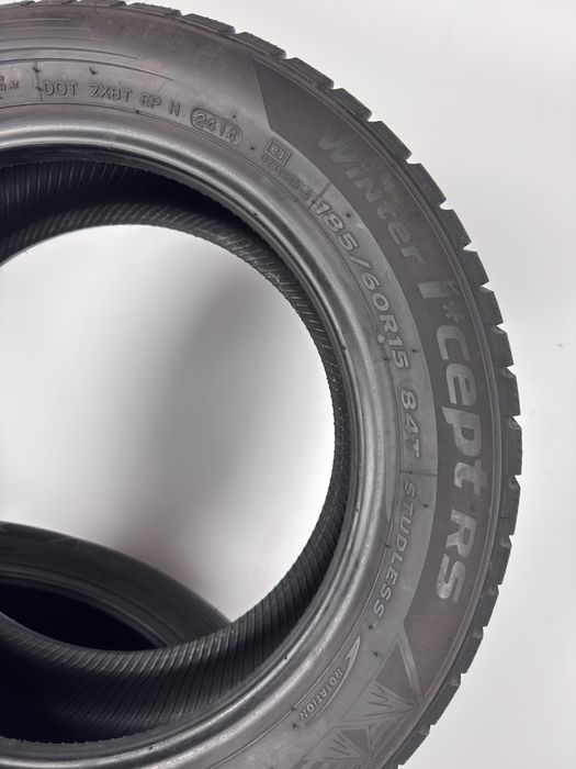 R15 185/60 (84T) Hankook Winter Icept RS 5,7-7,5мм 2014 4шт. Зимові