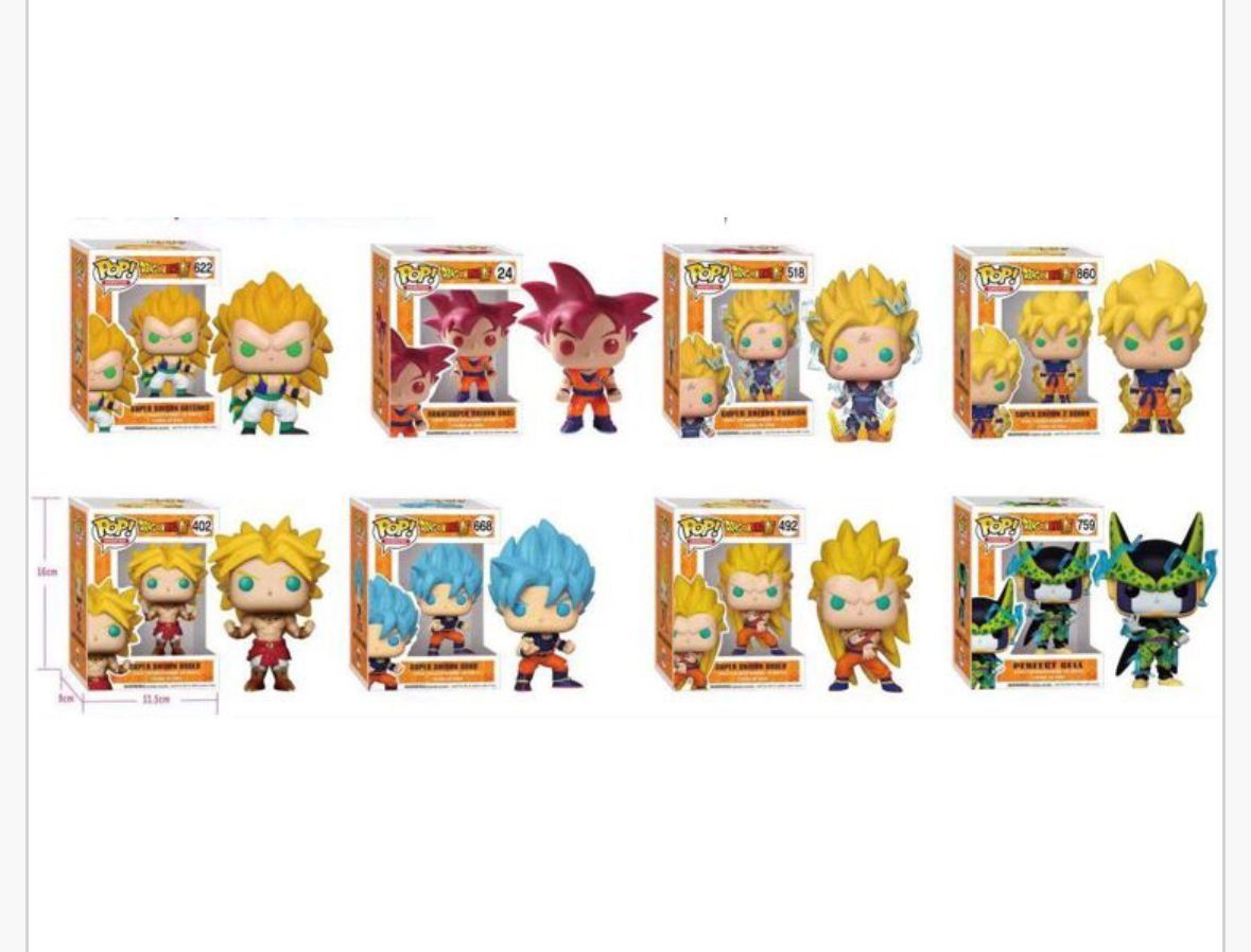 Lote de pops. Escolha os personagens que deseja