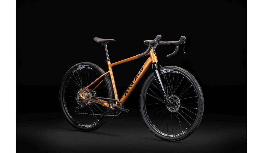 Rower gravel Kross Esker 5.0 2025 1x12 Gen2 złoty XS, S, M, L - Śląsk