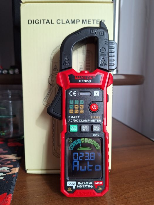 Токові клещі (мультиметр) HT 205 D