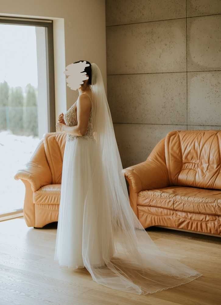 suknia ślubna HERMS BRIDAL DUBAI 36-38