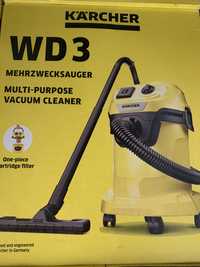 Новинка 2024karcher wd3 p c розеткой под инструмент пылесос пилосос