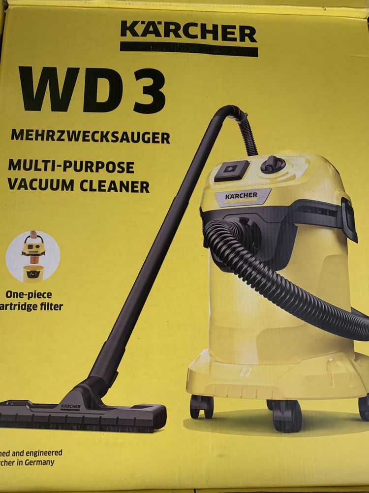 Новинка 2025 karcher wd3 p WD 3 P V-17/4/20 1.628-171.0пилосос пылесос